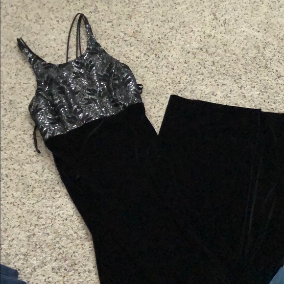 Long velvet dress - Picture 1 of 1